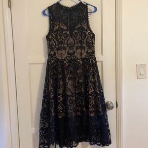 Beautiful black lace (lined) dress.